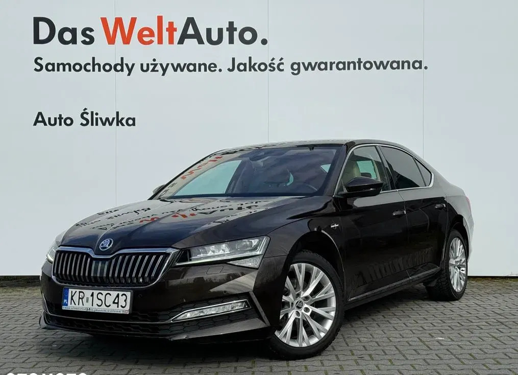 mazowieckie Skoda Superb cena 149900 przebieg: 51716, rok produkcji 2020 z Słupsk